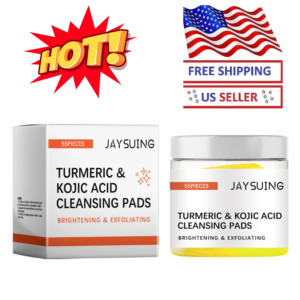 Jaysuing Turmeric And Kojic Acid Cleansing Pads